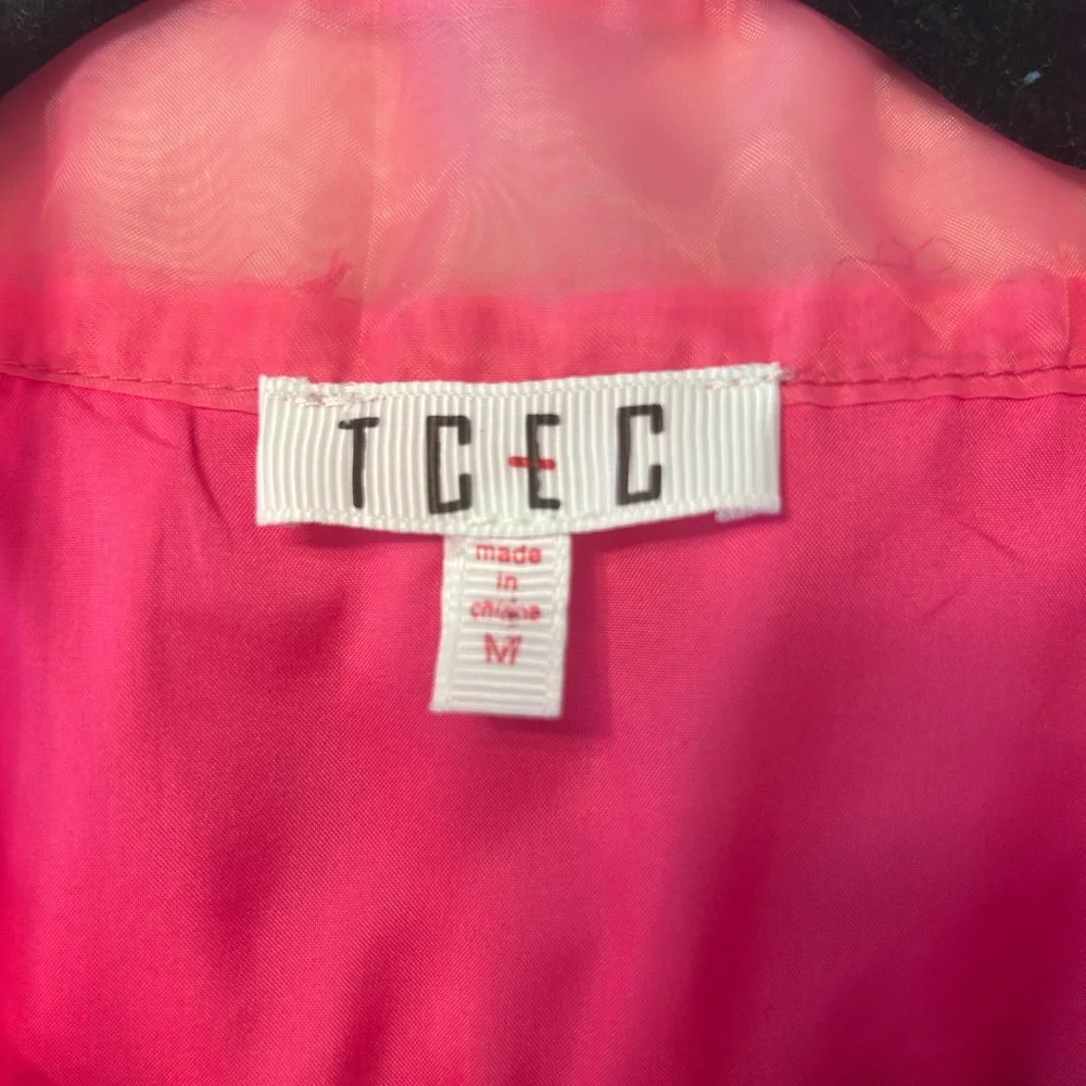 TCEC Pink Halter Mini Dress - Picture 4 of 10